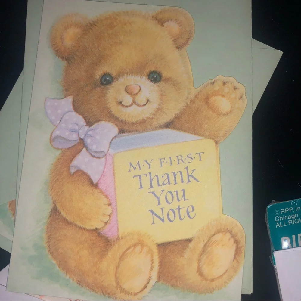VINTAGE BABY ANNOUNCEMENTS & THANK YOU CARDS